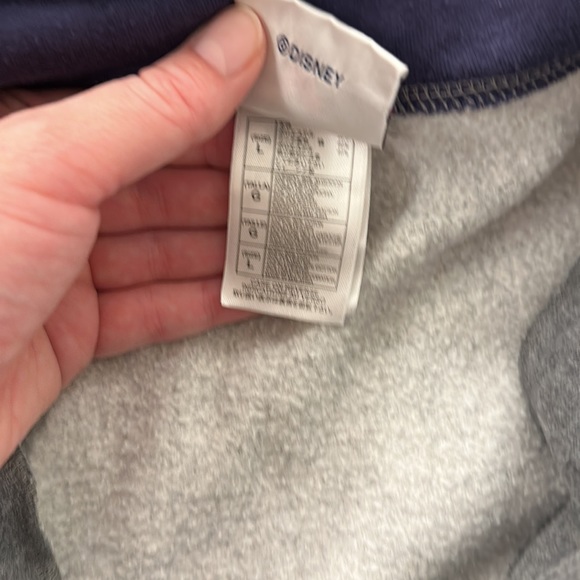 Disney Cruise Line Cropped Zip Up Hoodie large vintage - Picture 5 of 6